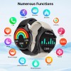 Hunkstar SA200 T6Pro Smart Watch With 100+Cloud Watch Dials,24/7Heal