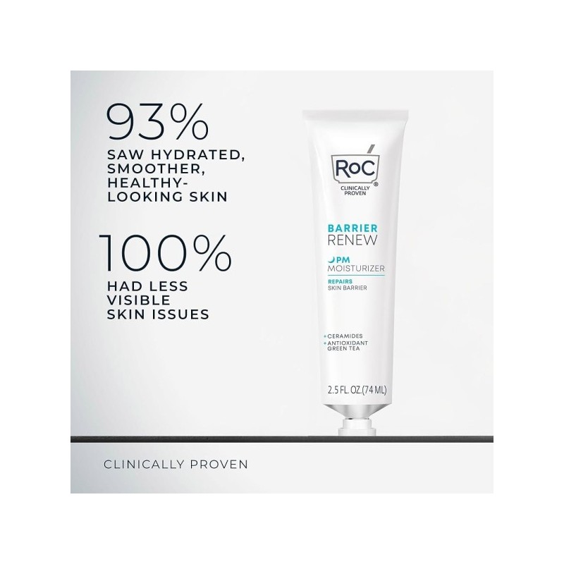 ROC/Barrier/Ceramide/And/Lipo/Night/Moisturizer/Renewal/Retinol/Cream/Skin