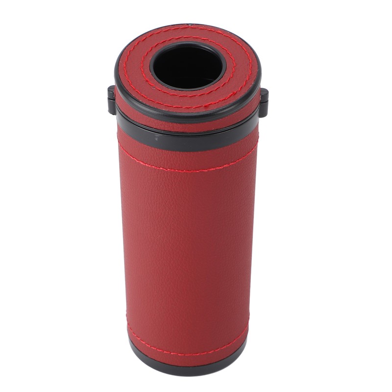 Car Tissue Holder Lightweight Leather and Tungsten Steel Car Tissues