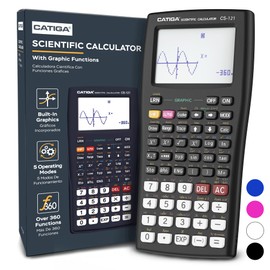 CATIGA CATIGA Scientific Calculator with Graphic Functions, Multiple Modes with Intuitive Interface, Perfect for Beginner and Advanced Courses, High School or College, CS-121