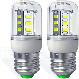 TBESEVENXT 5304511738 KEI D34L Refrigerator Bulb Replacement for Frigidaire Electrolux Refrigerator PS12364857 AP6278388 Wattage 3.5w 2pcs