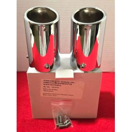 Volkswagen OEM NEW VW GOLF,RABBIT, JETTA, SPORTSWAGEN STAINLESS EXHAUST TIPS 1K0.071.910.U