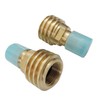 2X Propane Refill Adapter Converts Propane LP Tank POL Service
