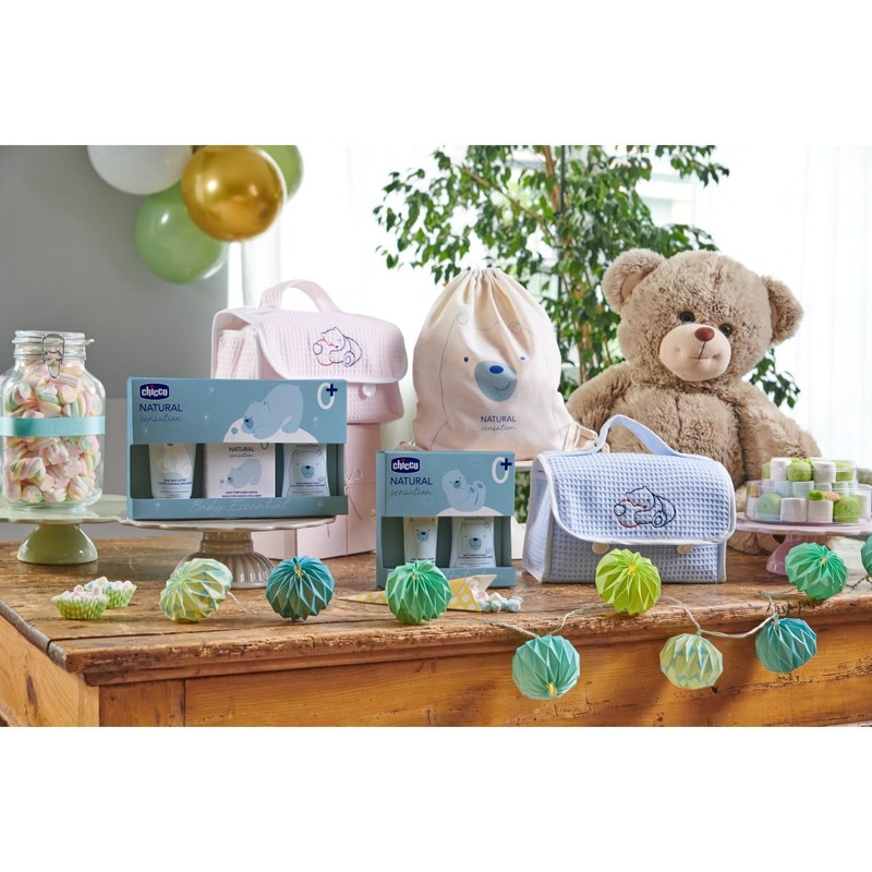 CHICCO NATURAL SENSATION - Changing Gift Set Includes 1 100%