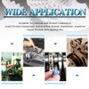 5 Pcs Thread Pitch Gauges Measure Tool Set,Stainless Steel Thread