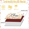 Cosmisun Clean Dirty Dishwasher Magnet - Wildflower Clean Dirty Sign