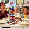 3 Tier Cupcake Stand, World Flag Theme Cardboard Cupcake Tower,