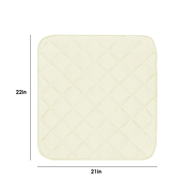 SOONHUA 2 Pack Waterproof Incontinence Pads Washable Non-Slip Absorbent Chair