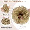 Soulwigger Messy Bun Hair Piece Wavy Curly Scrunchies Fluffy Donut