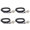 4 Set Inductive Proximity Switch 12mm Dia NPN DC 3