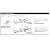8CX 8 Foot Garage Door Chain Drive Extension Kit, Black,