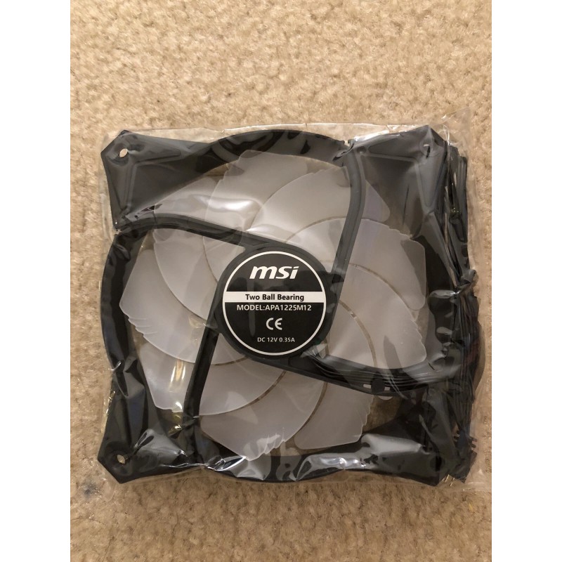 MSI New~MSI MAG CORELIQUID 240R 360R RGB Desktop Fan 120MM