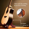 Coret Universal Portable Wooden Guitar Stand, Acoustic and Classical Guitar
