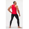 DEVOPS 3 Pack Men's Muscle Dry Fit Compression Tank Top