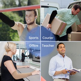 Weimob Unisex Arm Warmers Full Arm Lower Leg Tattoo Cover Arm Sleeves Compression Tattoo Cover Arm Cuff Arm Protection Sports Cuff Size XL Colour: Skin Colour Single Arm, skin-coloured