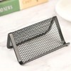 Black Business Card Holder, Metal Mesh Business Card Holder, Credit