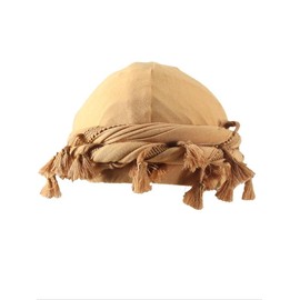 Summer Street Style Tassel Design Turban Hats for Men, Hiphop Turban Hat, Vintage Hats, Men's Hats for Daily Wear, Hats for Summer Back To School Birthday Outfit - Color: White, Size: one-size