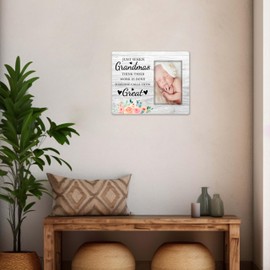 ZYQFN Grandma Picture Frame Fits 4x6 Photo - Great Grandma Gifts - Mother's Day Birthday Christmas Valentines Day Thanksgiving Day Gifts For Grandma Gigi. (VK021)