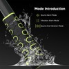 Metal Detector IP68 Waterproof Sound Light Vibration Alarm LED Lamp