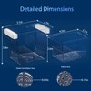 WEAVERBIRD Aquarium Fish Breeder Box, Acrylic Fish Isolation Breeding Box,