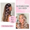 CAVETEE Bow Hair Clips for Girls, Small Cute Mini Hair