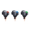 3 Pack Led Oval Rocker Switch 3Pin ON-Off SPST Marine