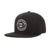 Brixton mens Oath Iii Snapback Baseball Cap, Black, One Size