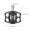 Double-sided Clip Pedals MTB Pedals Cycle Pedals with Cleats Replacement