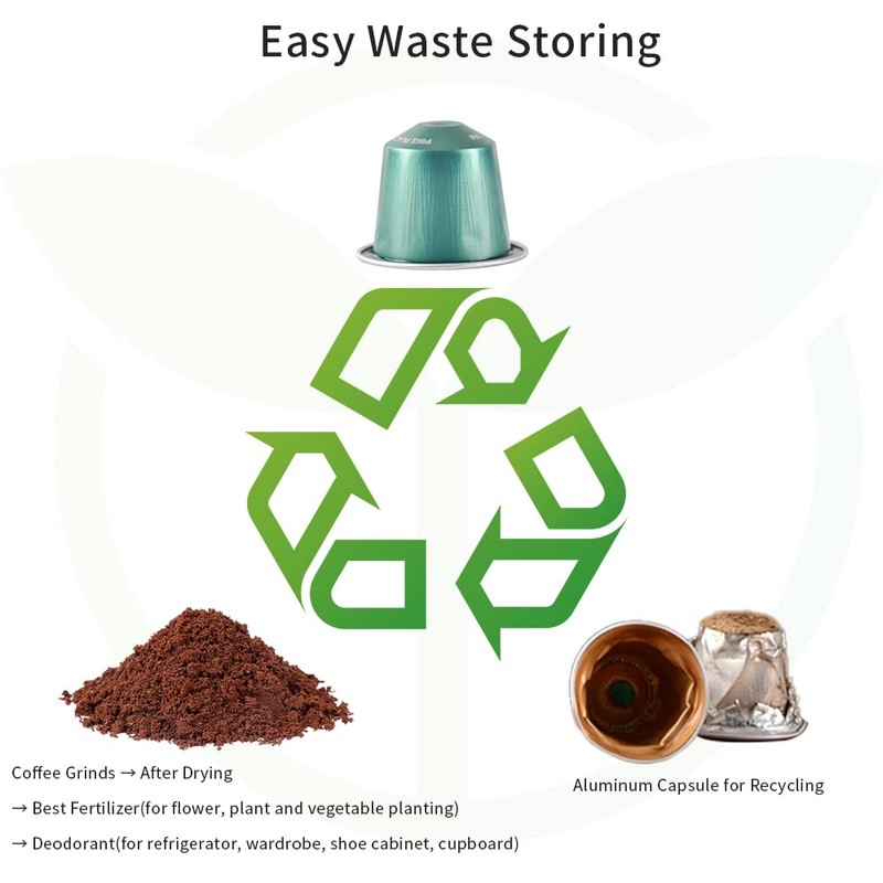 Aluminum Coffee Capsules Recycling Box - CAFEMASY Coffee Pods Recycler