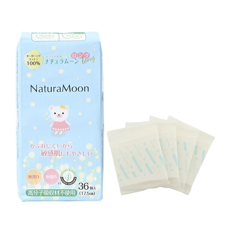 NaturaMoon Long Sheet Set of 36 Pieces x 3 Packs