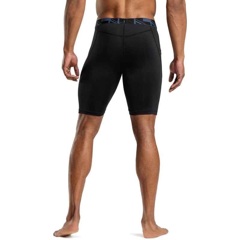 ATHLIO Men's (Pack of 3) Athletic Cool Dry Compression Shorts,