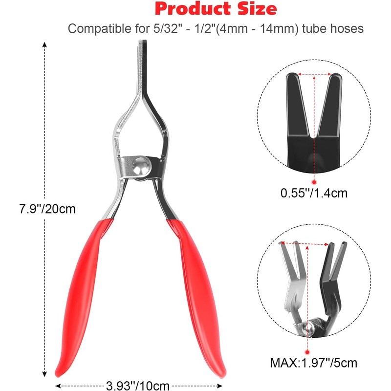 Taorayo Hose Remover, Hose Plier, Water Pipe Separator, Dismantling Pliers,