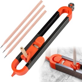 Amacoam Contour Gauge, Irregular Contours, Contour Gauge with 3 Pencils, Contour Gauge with Lock, Contour Reproduction Gauge, Contour Template, Contour Gauge, Tool Woodworking
