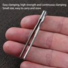 SPYMINNPOO Mini Keychain Tweezer, EDC Mini Keychain Tweezer Titanium Alloy