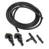 MACHSWON Front Windshield Washer Nozzles Kit Replacement OE# 3W7Z17603AA 2pcs