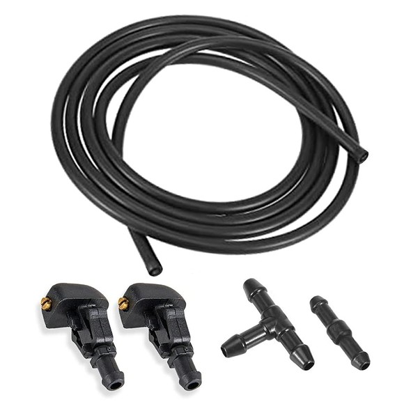 MACHSWON Front Windshield Washer Nozzles Kit Replacement OE# 3W7Z17603AA 2pcs