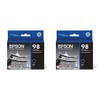 Epson T098120 Claria Hi-Definition Black High Capacity Cartridge Ink - 2 Pack