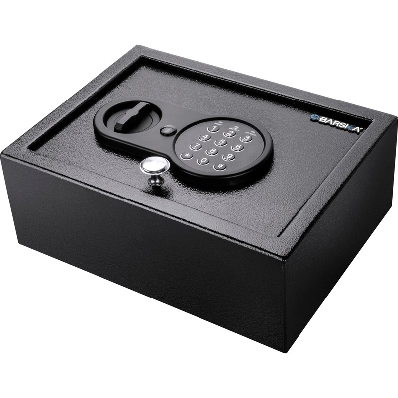 Barska Digital Keypad Security Safe Box – 0.15 Cu Ft