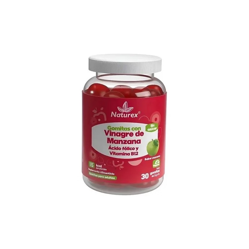 Gomitas Con Vinagre De Manzana Acido Fólico Y Vitamina B12