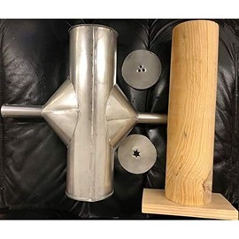 always-quality Made in Mexico 12" Mexican Churro Maker Churros Manual Hand Wood Metal