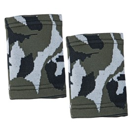 CORHAD 2pcs Sports Wristbands Breathable Running Accessory Gym Protection Straps Comfortable Training Wrist Band Camouflage Design