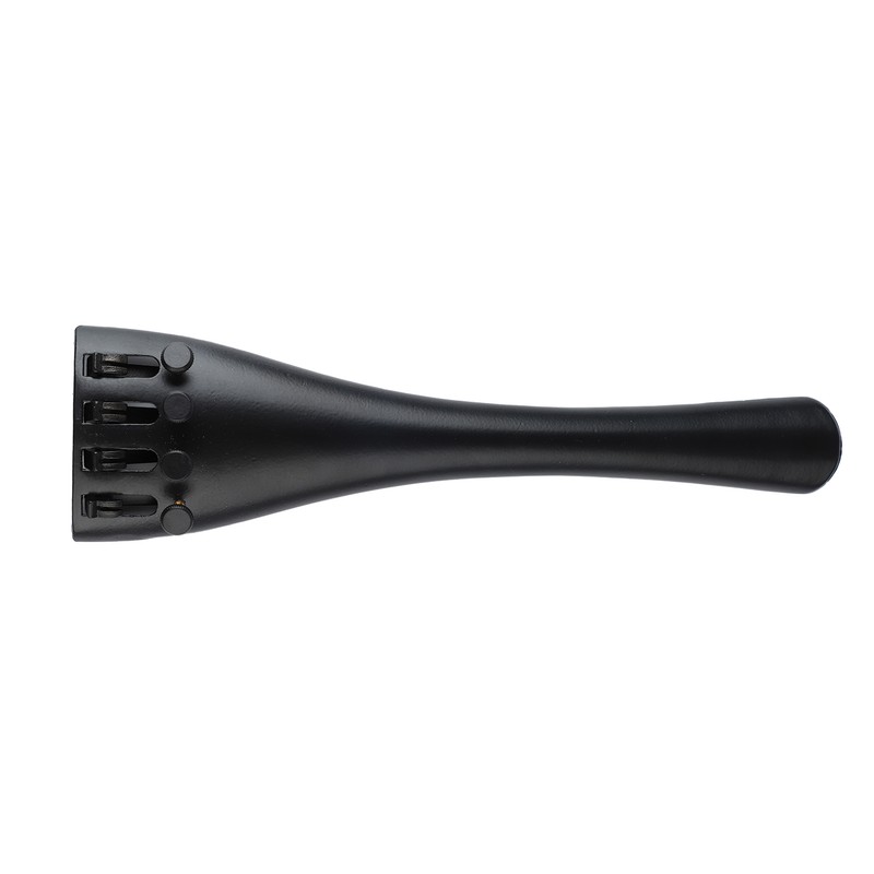 Cello Tailpiece with 4 Fine Tuners Adjustable Black Musical Instrument