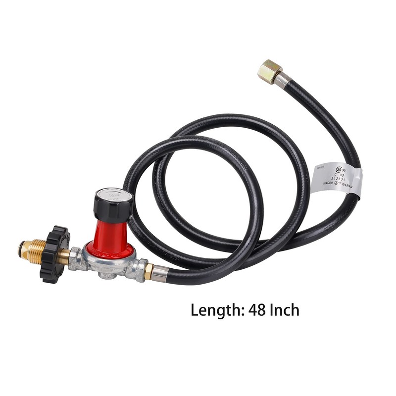 Stanbroil 0-30 PSI High Pressure Adjustable Regulator POL Connection and