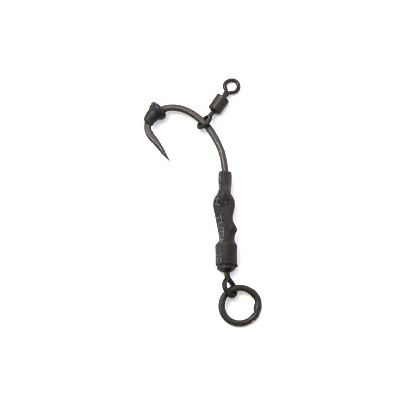 Pack of 10 Phoxinus Ronnie Rigs All black with Teflon