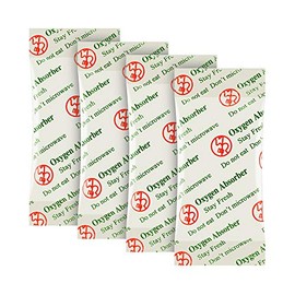 VacYaYa 3000CC(30-Pack) Food Grade Oxygen Absorbers Packets for Home Made Jerky and Long Term Food Storage, Stored in Vacuum Bag and 3 times Oxygen Absorption Capacity