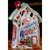 Blue Sky Clayworks “Love Lives Here” Tea Light Candle House