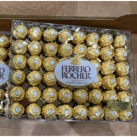 Ferrero Rocher Fine Hazelnut Chocolates 21.2 oz 600g (1 box) Made In Italy