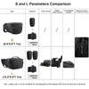 Cwatcun Camera Bag Camera Waist Bag for Photographer Small DSLR