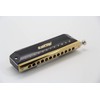 East top 12 Hole 48 Tune Chromatic Harmonica,Musical Instrument (T12-48-BK)