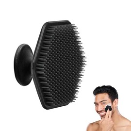Cepillo de Limpieza Facial de Silicona, Cepillo Limpiador Facial Exfoliante para Hombres, La Suave Silicona Ayuda A Crear una Rica Espuma que Limpia e